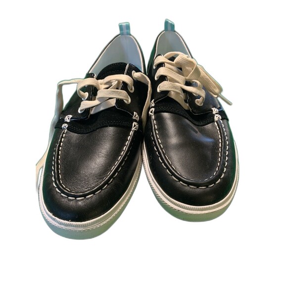 Men’s Diamond Supply Co Yacht Club Boat Shoes Size 9.5 Color Black - Picture 1 of 10